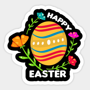 Easter shirt children as a gift Sticker